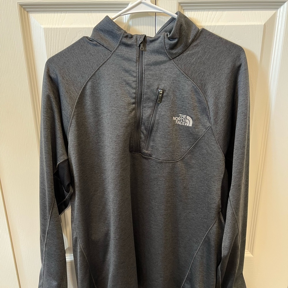 North Face 1/4 zip flash dry jacket size large